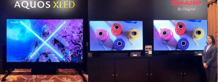 Kabarindo Sharp Siap Rilis Produk Flagship TV 4K AQUOS XLED Di AS