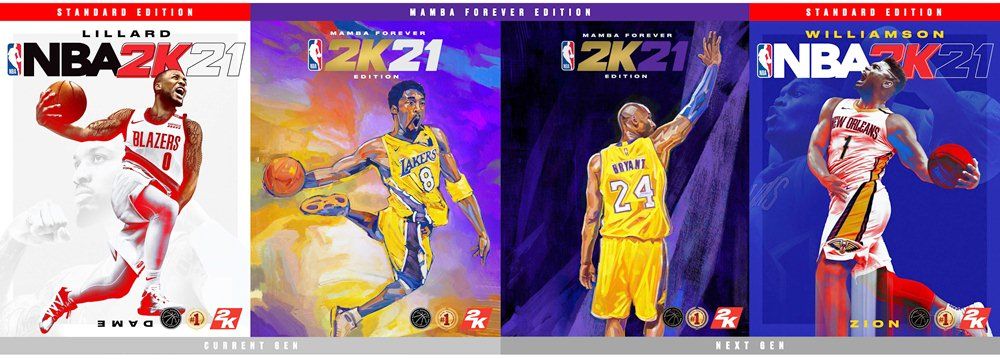 Damian Lillard, Zion Williamson & Kobe Bryant; Jadi Cover Athlete untuk NBA 2K21