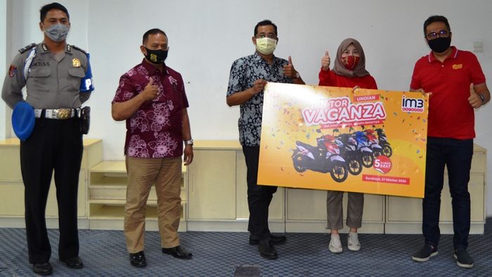Indosat Ooredoo East Java Bali Nusra; Undi Hadiah Motor Vaganza 2020
