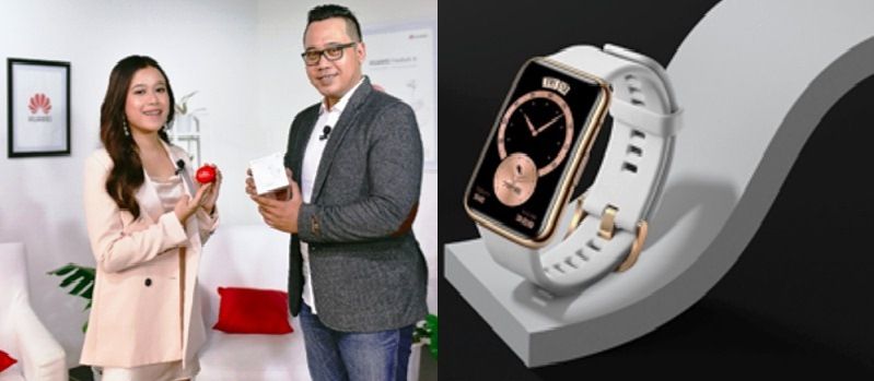 Huawei; Tawarkan FreeBuds 4i & Watch Fit Elegant Edition