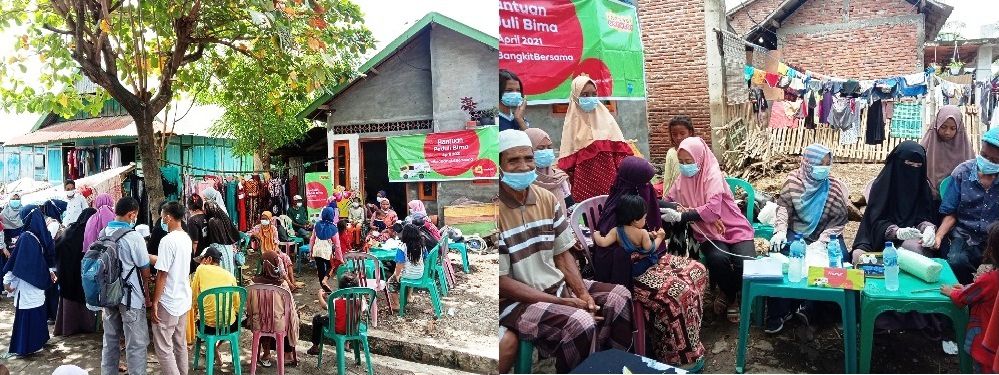 Indosat Ooredoo Salurkan Bantuan; ke Lokasi Bencana di NTB dan NTT