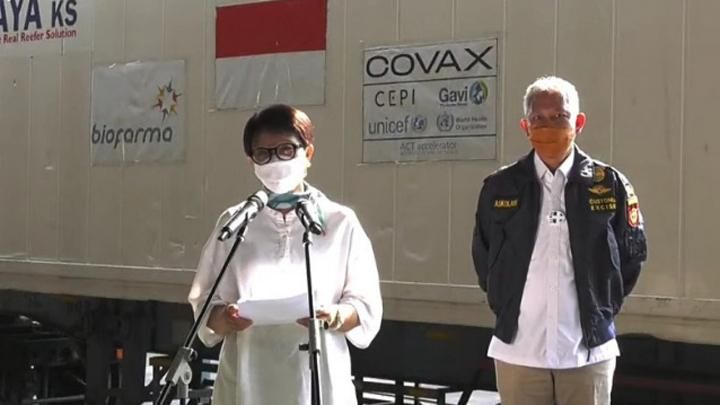 Indonesia Terima 500 Ribu Vaksin Astrazeneca dari Australia