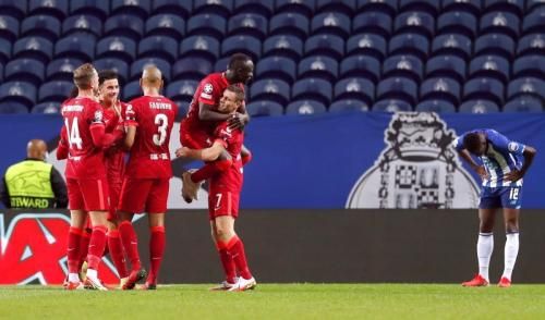 Liverpool Menang Mudah atas Porto 5-1