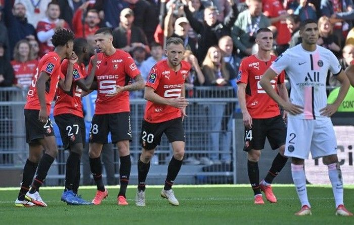 Rennes Permalukan PSG dengan Skor 0-2