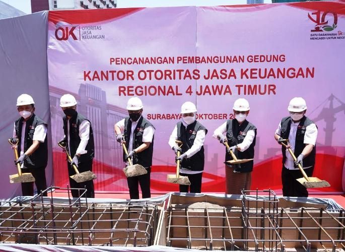 OJK Bangun Gedung Kantor Surabaya; Perkuat Peran di Daerah
