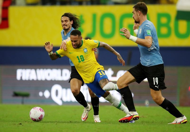 Brazil Pecundangi Uruguay dengan Skor 2-0