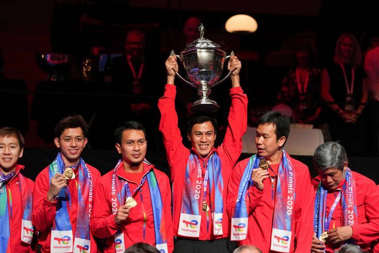 Indonesia Juara Thomas Cup 2020 tanpa Bendera Merah Putih, Apa Sebabnya?