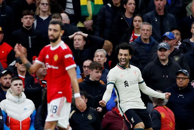 Mohamed Salah Hattrick di Old Trafford, Liverpool Pukul Telak MU 5-0
