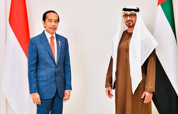 Tiba di Istana Al-Shatie, Presiden Disambut Putra Mahkota Abu Dhabi