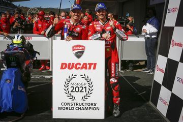 Ducati Juara Dunia Tim Konstruktor MotoGP 2021