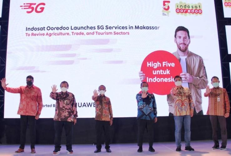 Indosat Ooredoo; Perluas Layanan 5G ke Makassar
