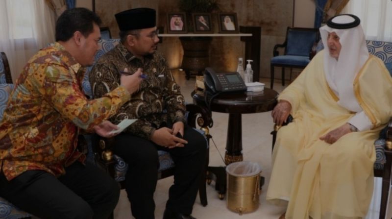 Menteri Agama RI Bertemu Gubernur Mekkah : Umat Muslim Indonesia Rindu Ka’bah
