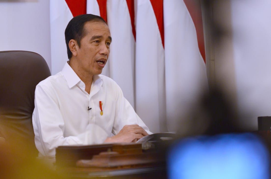 2 Tahun Masa Pandemi, Presiden Jokowi : Imbasnya Kemana-mana  