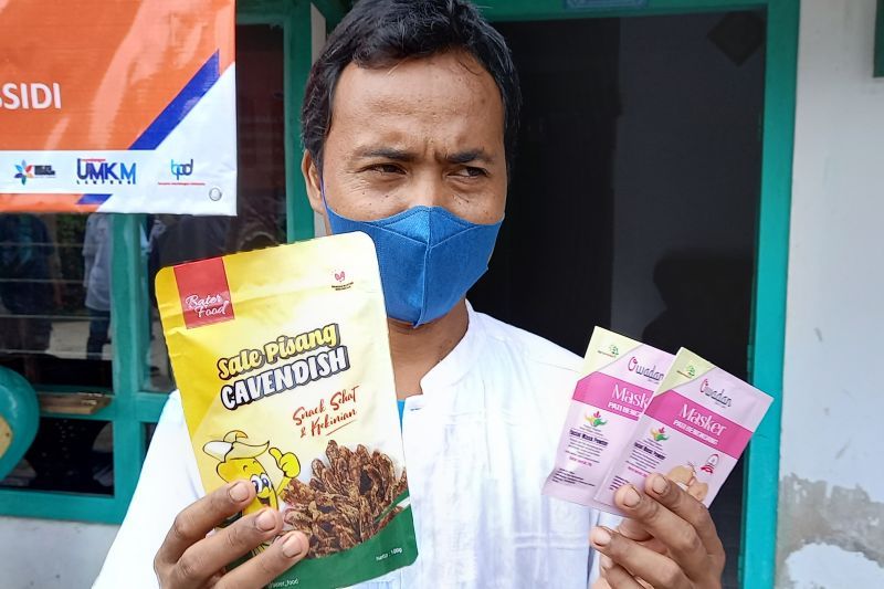 Masker Bengkuang, Karya Petani Desa Cintamulya di Lampung Selatan