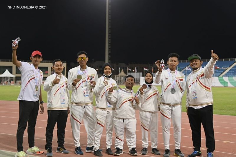 Indonesia Raih Dua Medali Emas di Asian Youth Para Games 2021