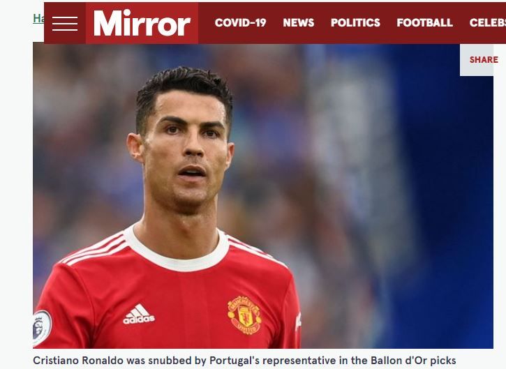 Hasil Voting Ballon d'Or Dibongkar, Jurnalis Portugal Ternyata Malah Enggan Pilih Ronaldo