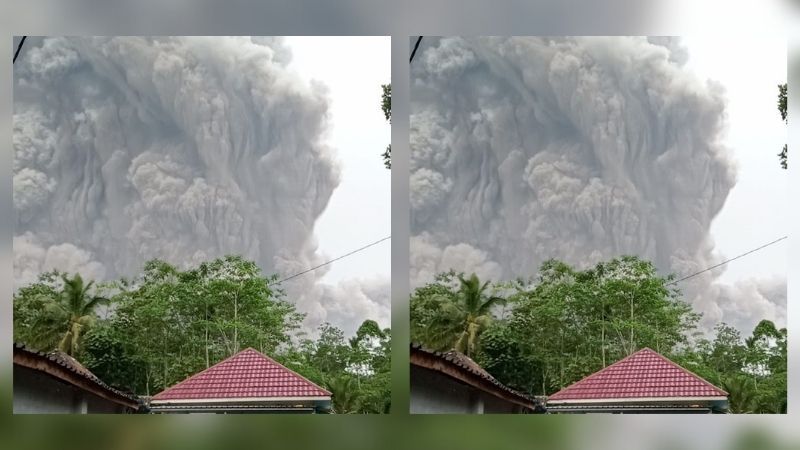 Waspada Bahaya Abu Vulkanis Kenai Tubuh Akibat Meletusnya Gunung Semeru