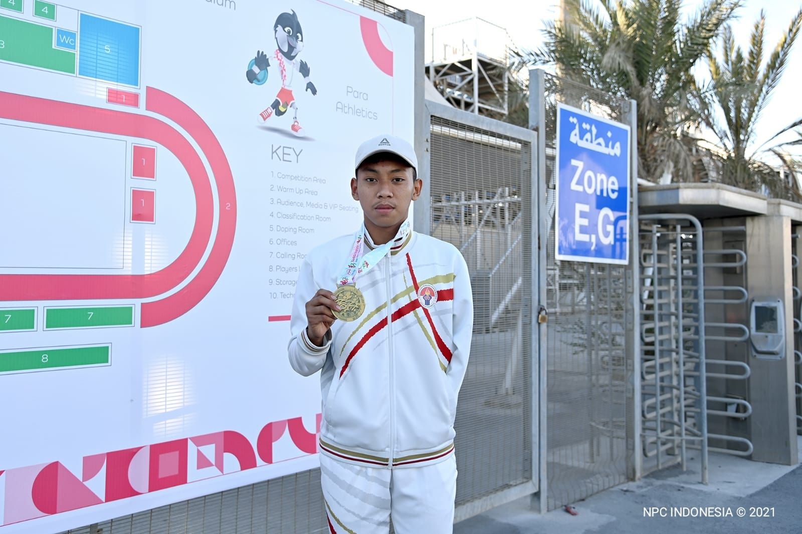 Para-atletik Sumbang Satu Medali Emas di Asian Youth Para Games 2021