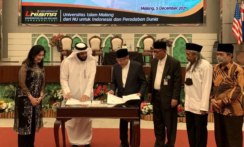 PBNU dan Qatar  Jalin Kerja Sama Bangun 100 Masjid dan Rumah Sakit di Wilayah Indonesia.