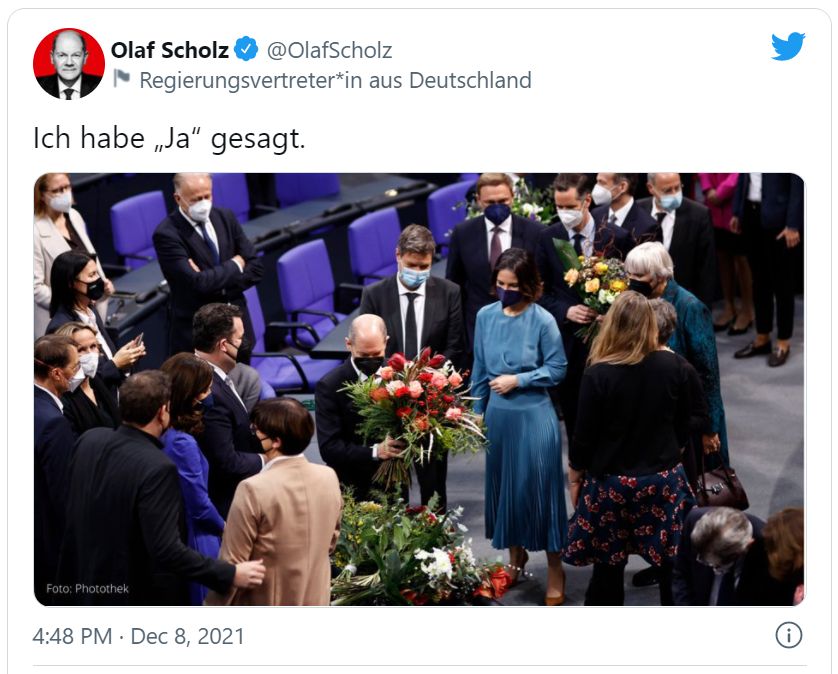 Olaf Scholz Resmi Dilantik Sebagai Kanselir Jerman