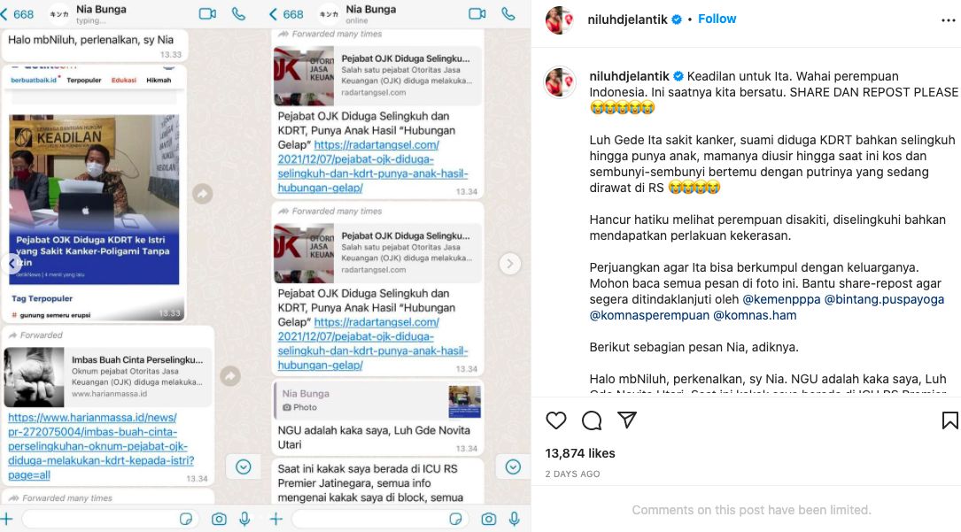 Pejabat OJK Diduga KDRT dan Poligami Tanpa Izin, Adik Ipar Cari Keadilan