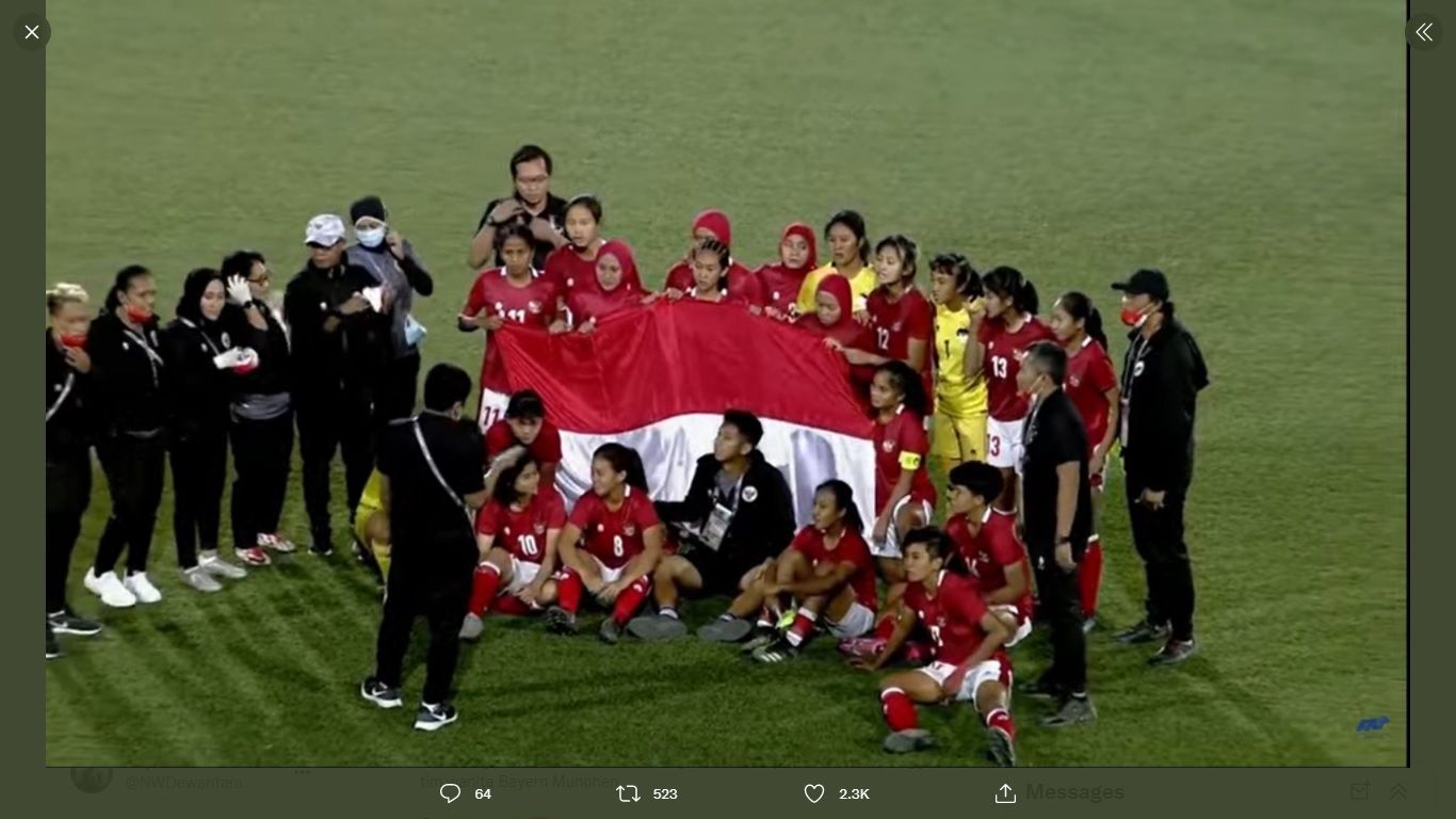 Ranking FIFA Timnas Putri Indonesia Meningkat, Iwan Bule: Terus Berjuang!