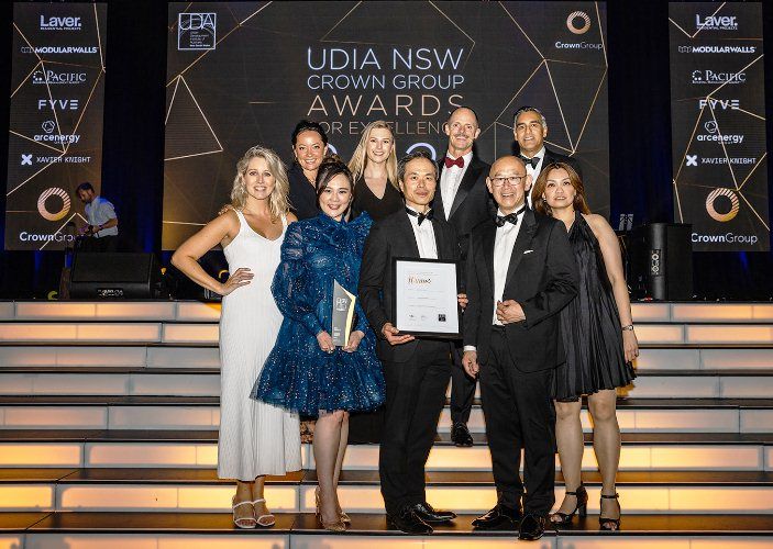 Waterfall by Crown Group Raih The Best High Density Development; di Ajang 2021 UDIA NSW Award for Excellence