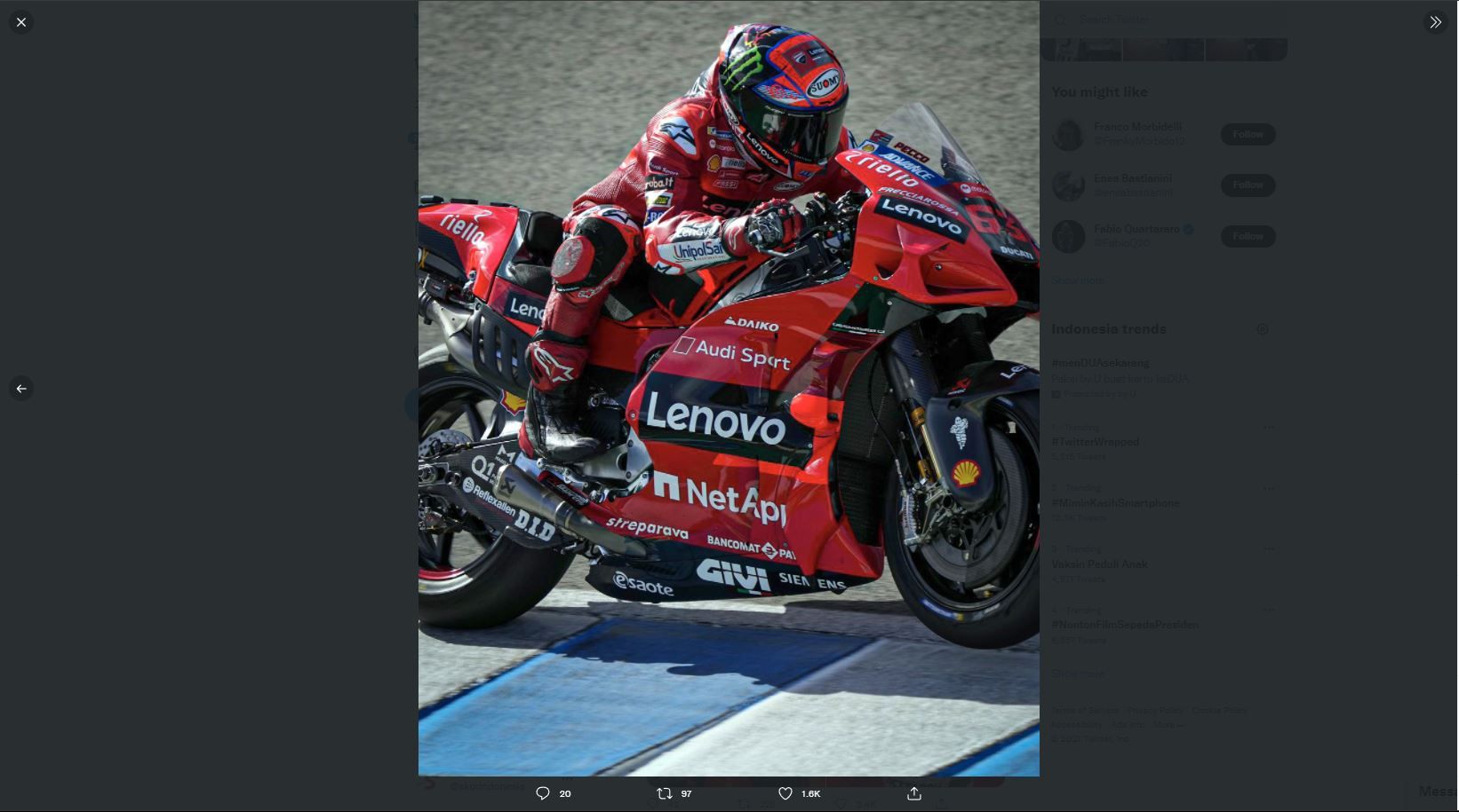 Manajer Repsol Honda Ragukan Ducati Juara MotoGP 2022
