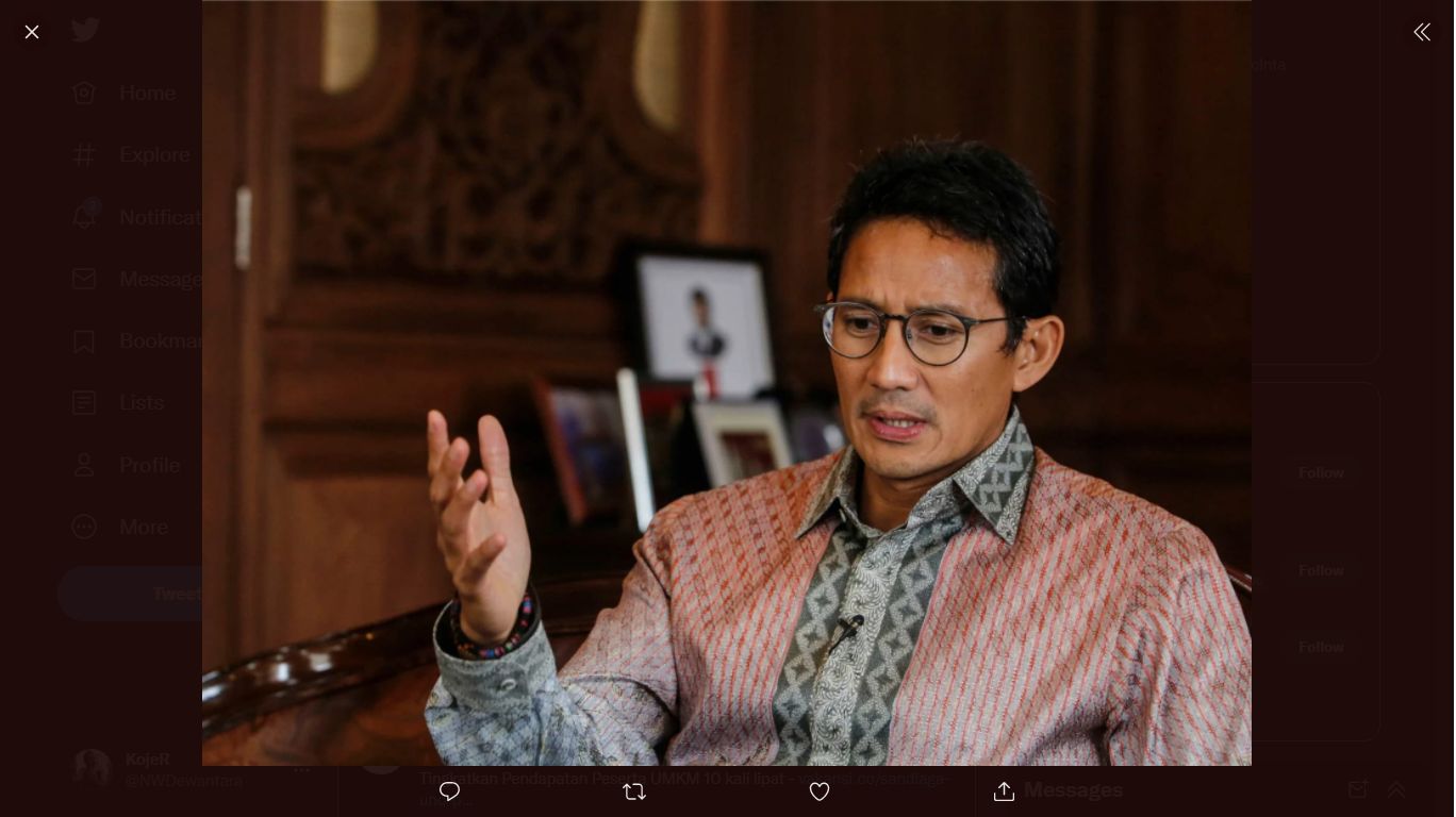 Menparekraf Beberkan Realisasi investasi Pariwisata Indonesia selama 2021