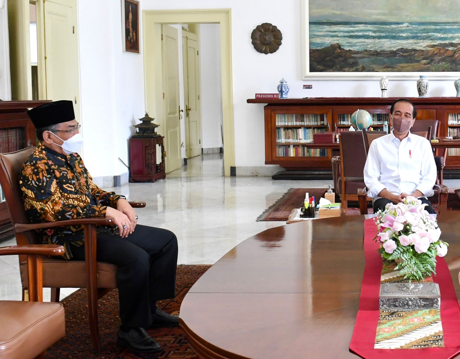 Gus Yahya Sampaikan Agenda NU ke Presiden Jokowi