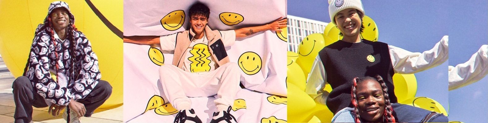 H&M Gandeng Smiley; Luncurkan Koleksi Streetwear untuk Pria Maupun Wanita