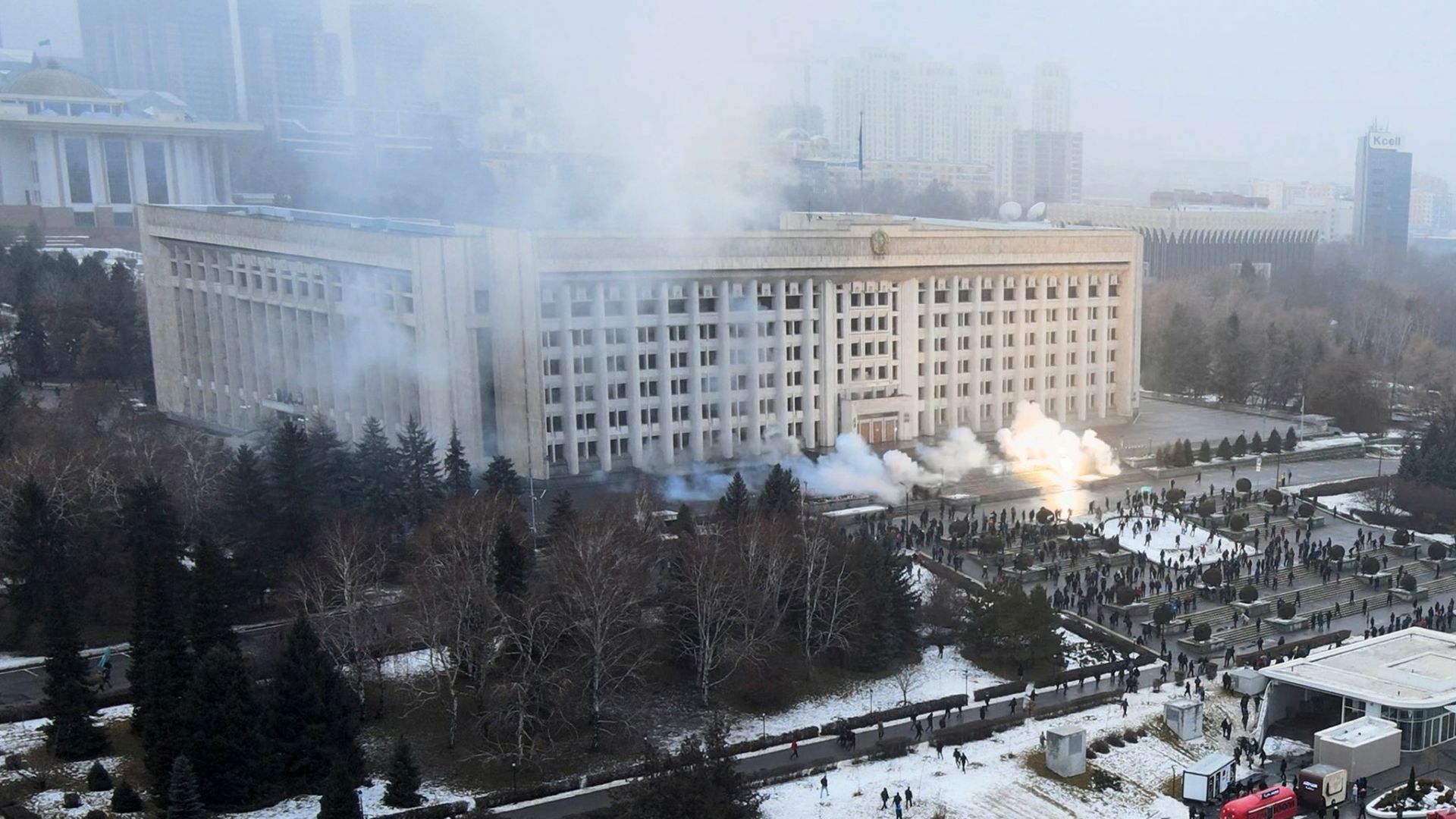 Kabinet Pemerintah di Kazakhstan Mundur, Unjuk Rasa Tetap Berlangsung
