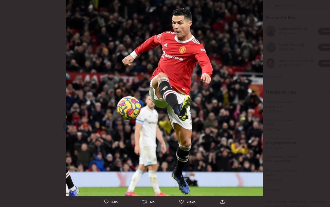 Aston Villa vs Manchester United: Cristiano Ronaldo Siap Dimainkan Lagi