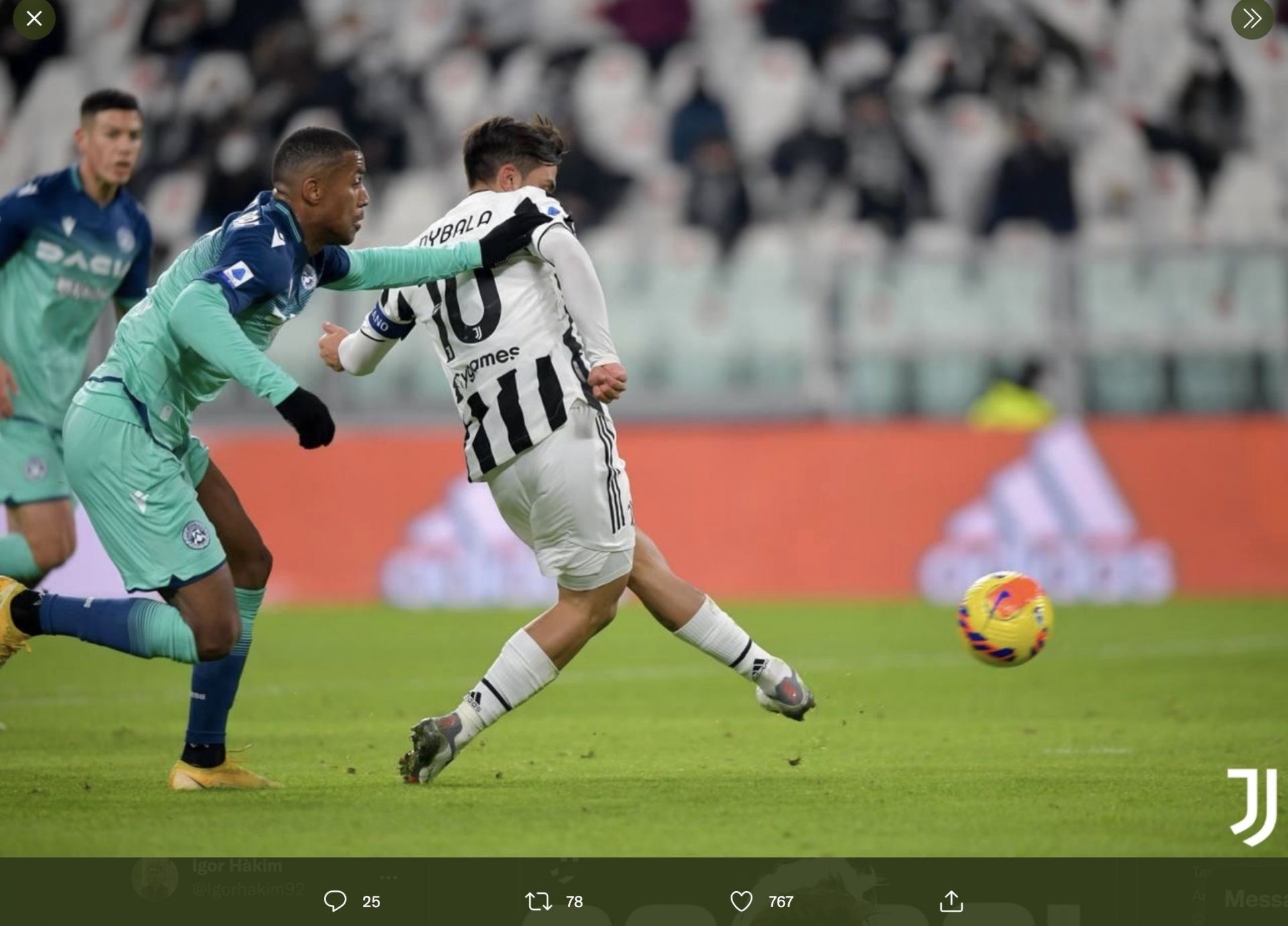 Hasil Liga Italia: Juventus dan Lazio Kompak Menang
