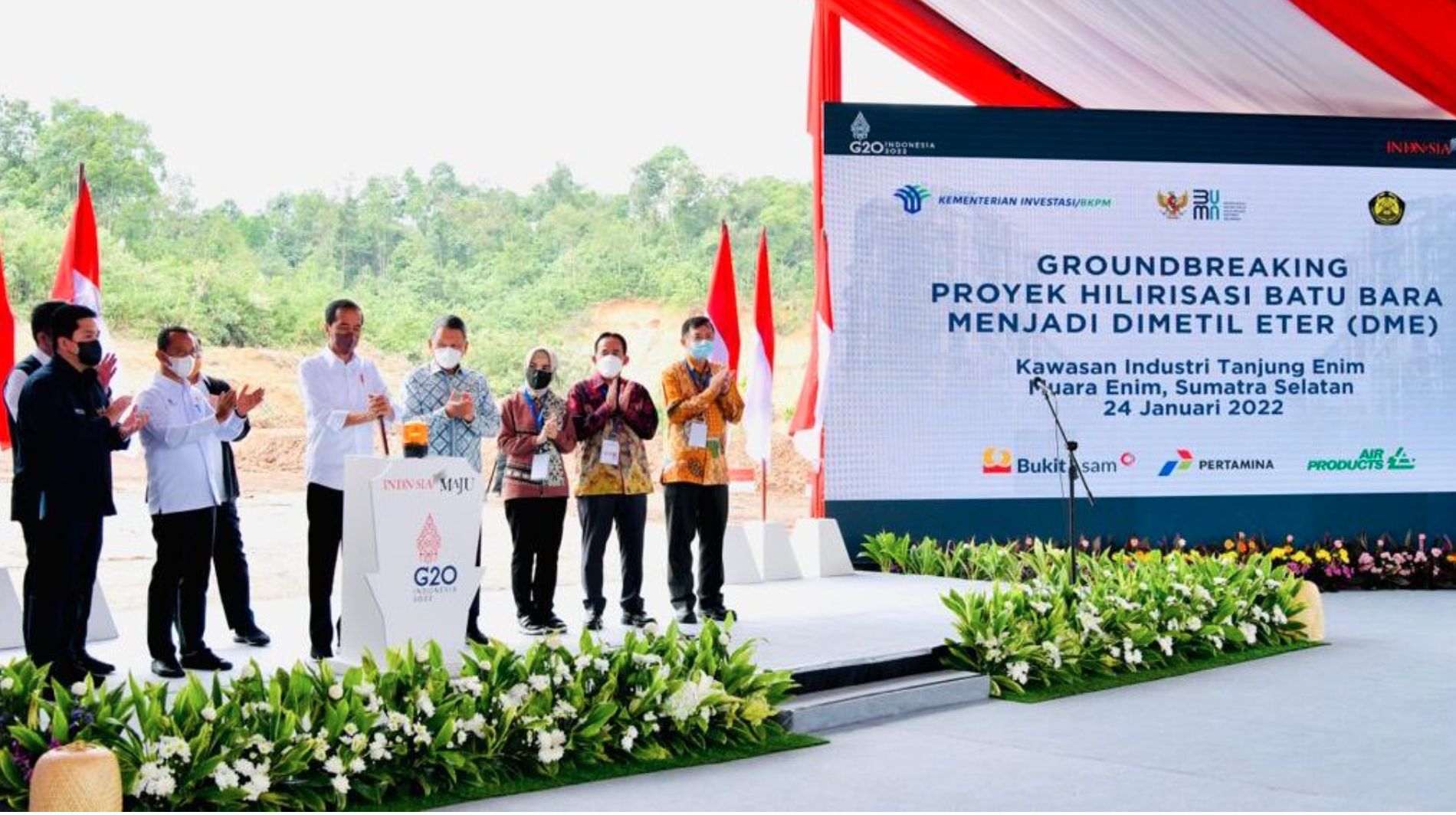Tekan Impor LPG Rp80 Triliun, Presiden Jokowi Dorong Realisasi Proyek DME