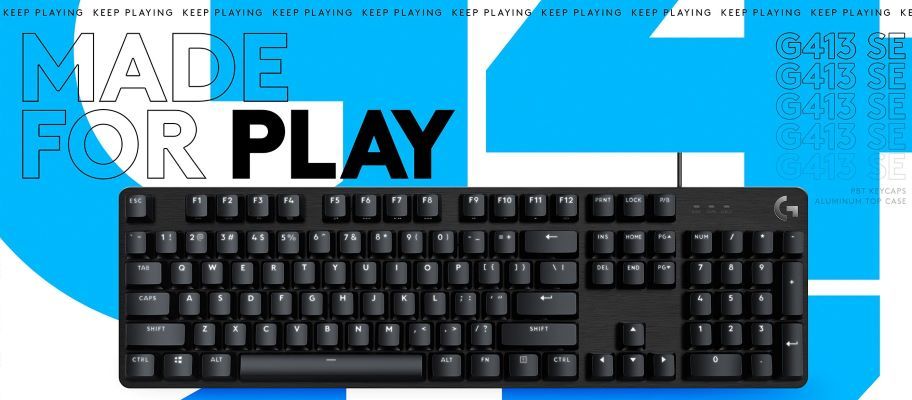 Logitech G Perkenalkan Keyboard Gaming Mekanikal G413 SE