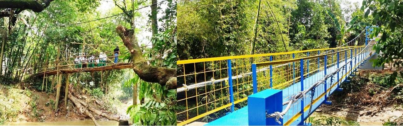 SCTV Bangun Jembatan Asa ke-26 di Kecamatan Rumpin Kabupaten Bogor