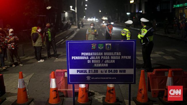Sembilan Kawasan DKI Jakarta Berlakukan Steril Jam Malam, Status PPKM Level 3