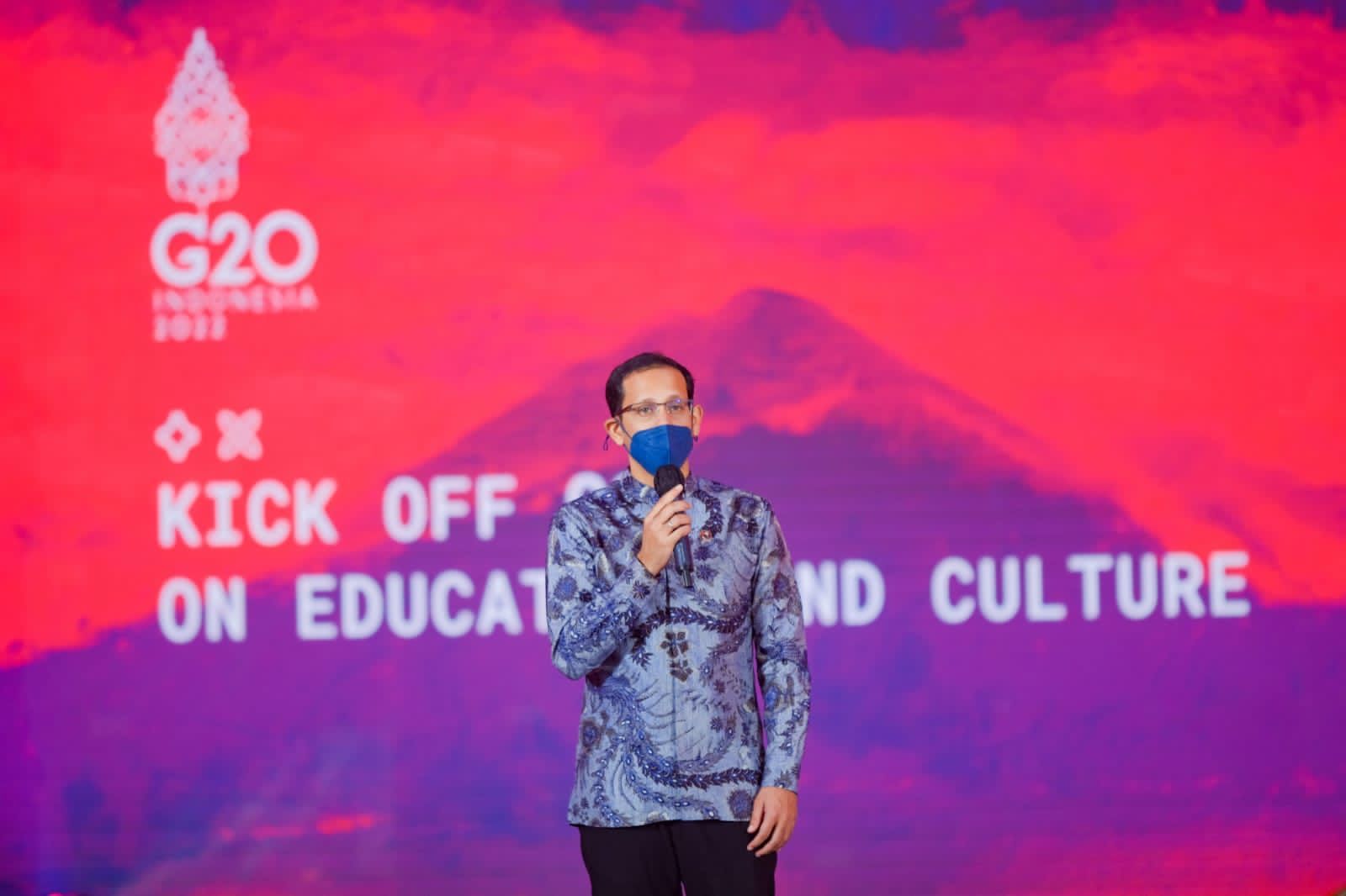 Nadiem Makarim Paparkan Agenda Presidensi G20 di Bidang Pendidikan dan Kebudayaan