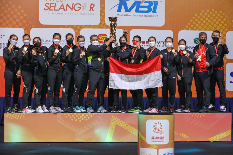 BATC 2022, Tim Putri Indonesia Juara dan Cetak Sejarah