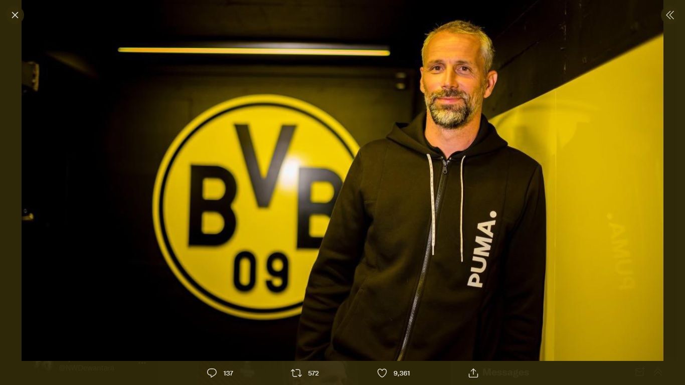Jelang Hadapi Rangers, Pelatih Dortmund Mengaku Berat