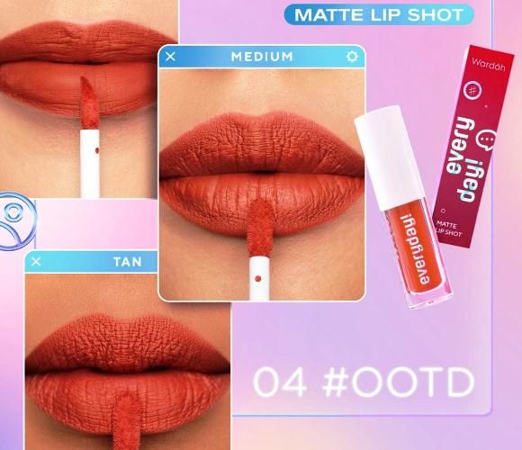 Wardah Punya Matte Lip Shot, Kekinian dan Fungsional