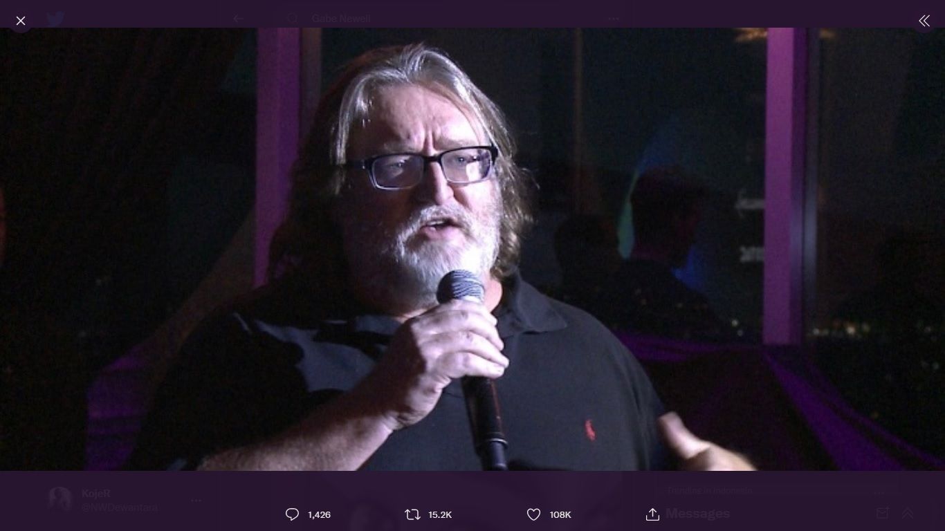 Gabe Newell Disebut Antarkan Langsung Steam Deck ke Pelanggan