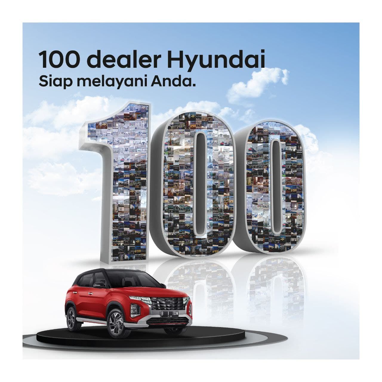 Hyundai Operasikan 100 Dealer di Seluruh Indonesia