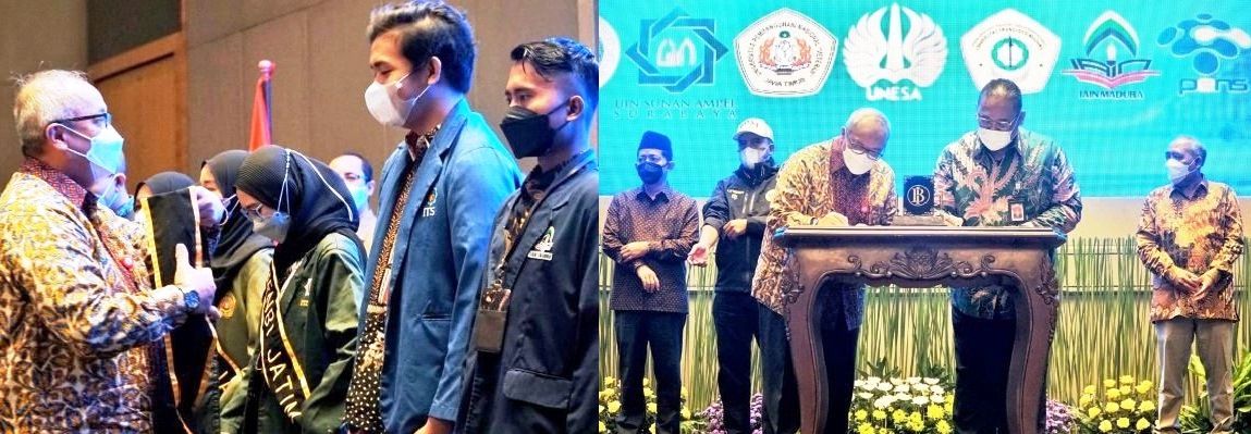 BI Jatim Salurkan Beasiswa Rp.8 Miliar untuk 660 Mahasiswa pada 2022