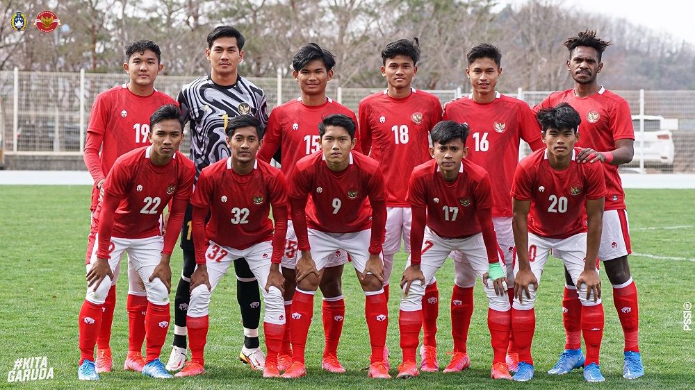 Uji Coba : Timnas Indonesia U-19 Diimbangi Gimchoen Sangmu FC 2-2