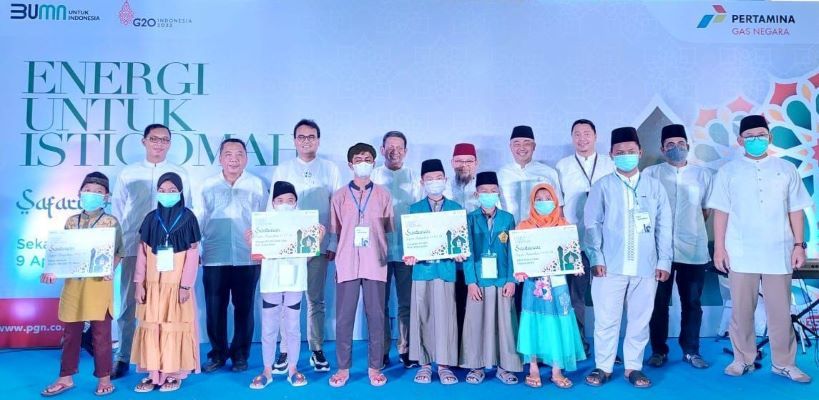 PGN Subholding Gas Grup Salurkan Bantuan kepada 1044 Anak Yatim Piatu di Sekayu Banyuasin