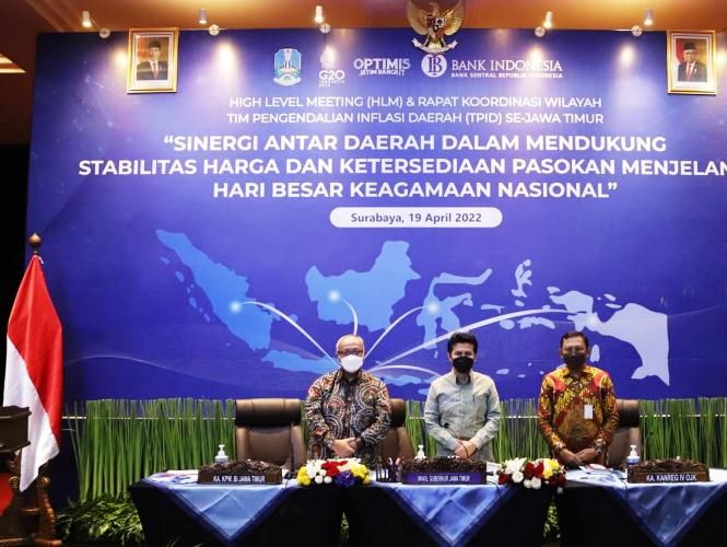 TPID Jatim Intensifkan Upaya Stabilisasi Harga Jelang Idul Fitri 2022