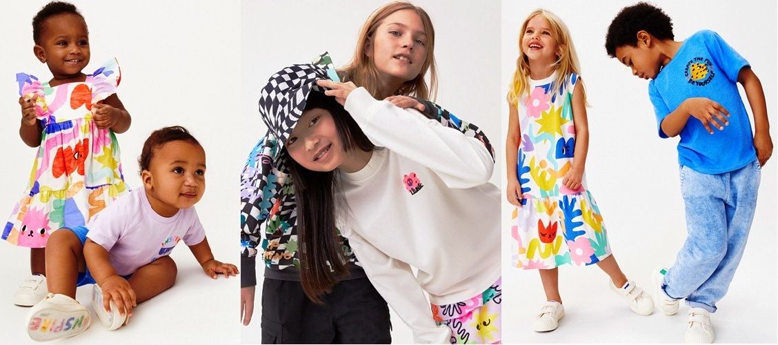 H&M Gandeng Seniman Martcellia Liunic, Tawarkan Koleksi Pakaian Anak
