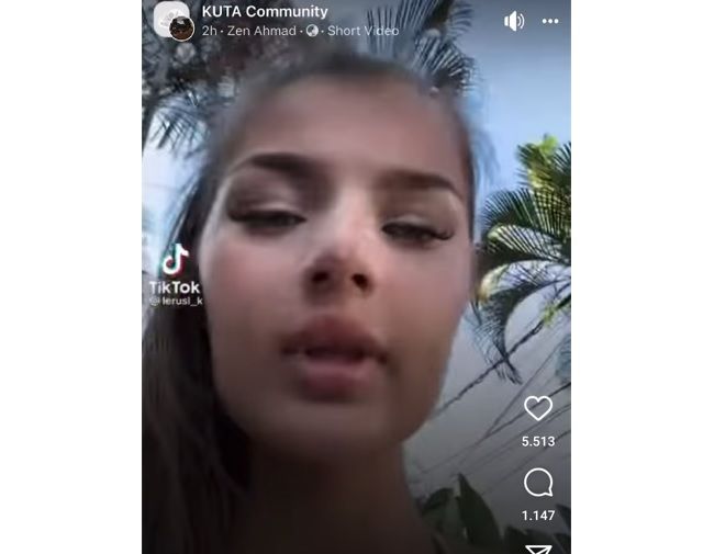 Miss Global Estonia 2022 Viral di Medsos!  Sebut Polisi di Bali akan Habiskan Uang Turis